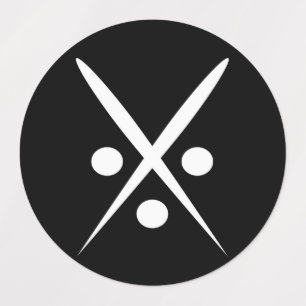 Grote kleefstof/waterdicht etiket labels