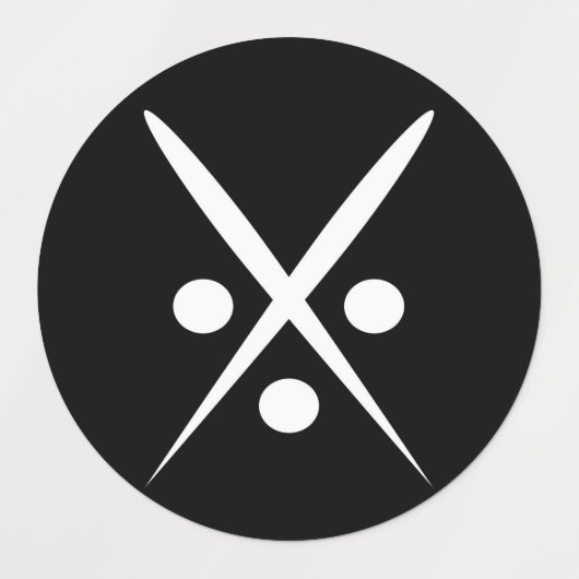 Grote kleefstof/waterdicht etiket labels (Design 3)