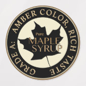 Grote kleefstof/waterdicht etiket labels (Design 2)