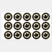 Grote kleefstof/waterdicht etiket labels (Vel)