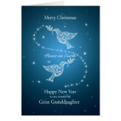 Grote kleindochter, Doves of Peace Kerstmis (Voorkant)