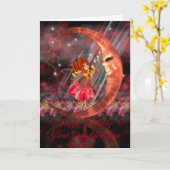 Grote kleindochter Verjaardag Kaart met Schattigee (Gele Bloem)