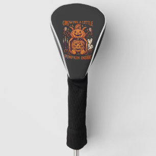 Grote Kleine Pompoen Binnen Halloween Pompoenen G Golfheadcover