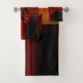 Grote kleine strepen met zwembad bad handdoek (Insitu)