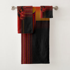 Grote kleine strepen met zwembad bad handdoek