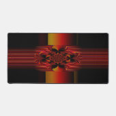 Grote kleine strepen met zwembad bureaumat (Voorkant)