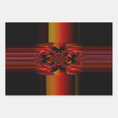 Grote kleine strepen met zwembad inpakpapier vel (Voorkant 3)