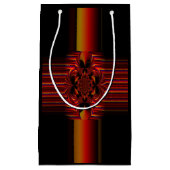 Grote kleine strepen met zwembad klein cadeauzakje (Voorkant)