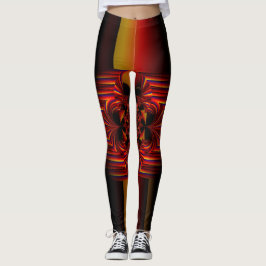 Grote kleine strepen met zwembad leggings