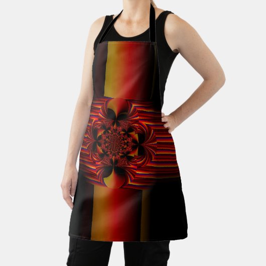 Grote kleine strepen met zwembad schort (Insitu)