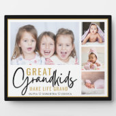 Grote Kleinkinderen Maken Het Leven Grand 4 Fotoco Fotoplaat (Voorkant)