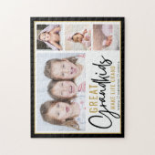 Grote Kleinkinderen Maken Het Leven Grand 4 Fotoco Legpuzzel (Verticaal)