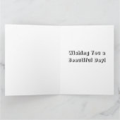 Grote Kleur Me Anime Girl's Birthday Kaart (Binnen)