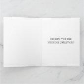 Grote Kleur Me Christmas Kaart voor kinderen (Binnen)