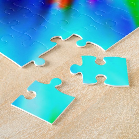 Grote kleurige puzzels (Zijkant)