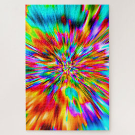 Grote kleurige puzzels