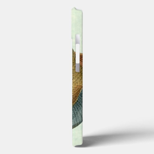 Grote kleurige vis Case-Mate iPhone case (Achterkant / Links)