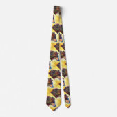 Grote kleurrijke Abstracte Beer Stropdas (Voorkant)