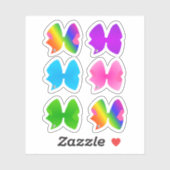 Grote kleurrijke bogen set - Inclusief regenboog Sticker (Vel)