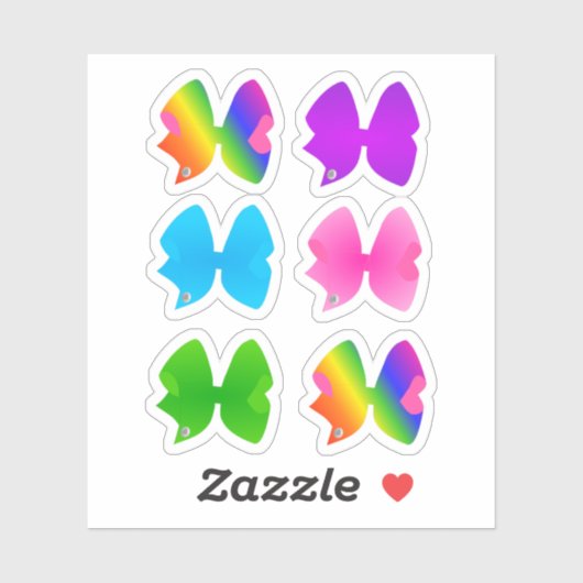 Grote kleurrijke bogen set - Inclusief regenboog Sticker (Vel)