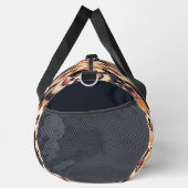 grote Kleurrijke hond, monogram dierlijk patroon Plunjezak (Rechts)