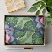 Grote Kleurrijke Tropische Zee Schildpadden Mama & Tissuepapier (Geschenk)