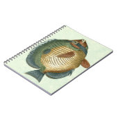Grote Kleurrijke Vis Notitieboek (Linkerzijde)