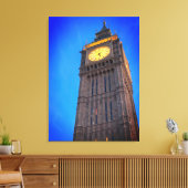 Grote Klok Canvas Afdruk (Insitu (Woonkamer))