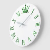 Grote klok groene kamer (Hoek)