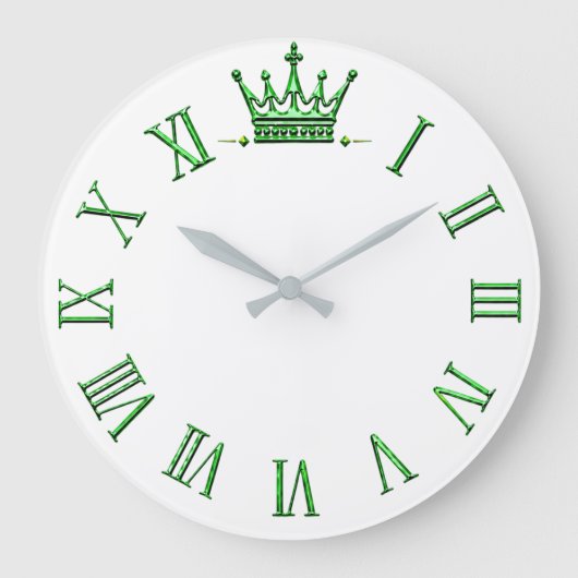 Grote klok groene kamer (Voorkant)