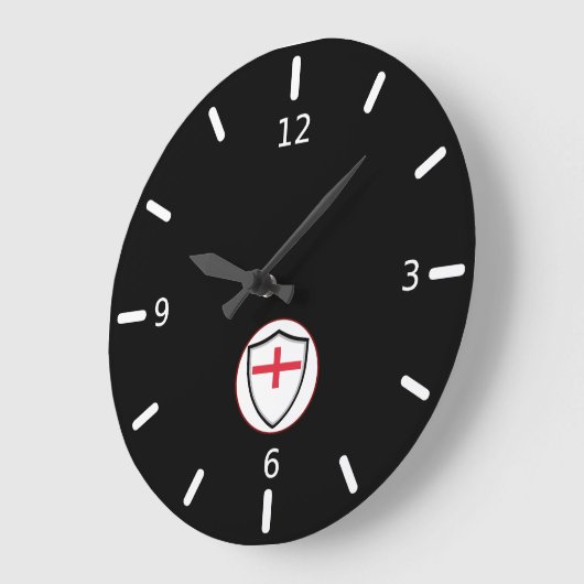 Grote klok in Engelse vlag (Hoek)