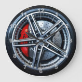 Grote klok in het midden van de band (Voorkant)