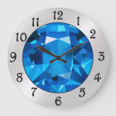 Grote klok in Sapphire (Voorkant)