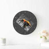 Grote klok met Game On (Hockey) (Huis)
