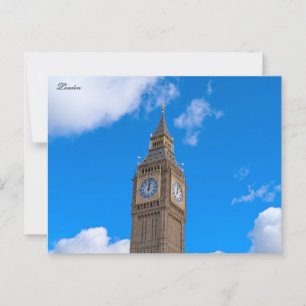 Grote Klok van Westminster Briefkaart