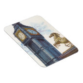 Grote Kloktoren van Big Ben in het Palace of Westm Magneet (Rechterzijde)