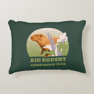 Grote Knaagdier Vrienden Club Capybara Accent Kussen