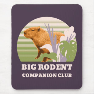 Grote Knaagdier Vrienden Club Capybara Muismat