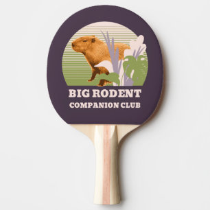 Grote Knaagdier Vrienden Club Capybara Tafeltennisbatje