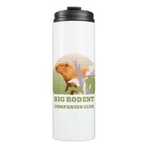 Grote Knaagdier Vrienden Club Capybara Thermosbeker