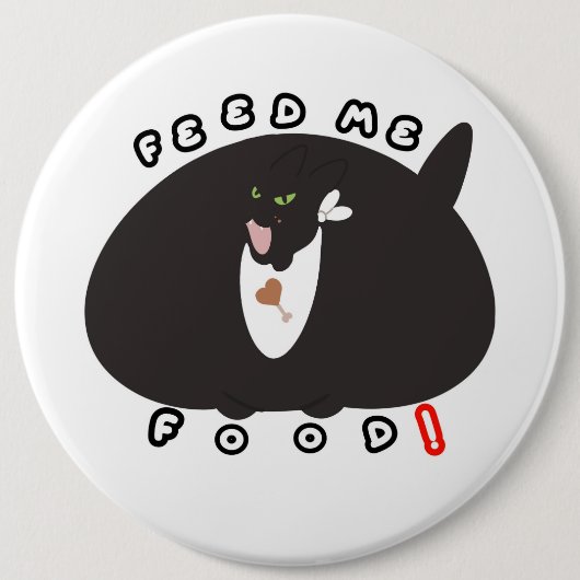 Grote knop - Salem de Salem Ronde Button 6,0 Cm (Voorkant)