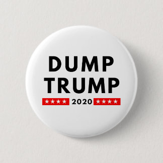 Grote knop Trump 2020 Ronde Button 5,7 Cm