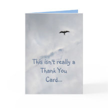 Grote knuffel Dank u Opmerking Kaart