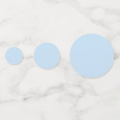 Grote knuffel Penguin op ijsfoto met tekst Confetti (Achterkanten)