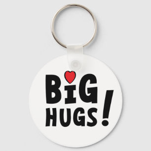 Grote knuffels. Voor Valentijnsdag met hartjes. Sleutelhanger