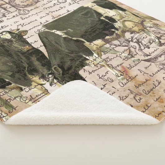 Grote Koe Sherpa Deken (3/4)