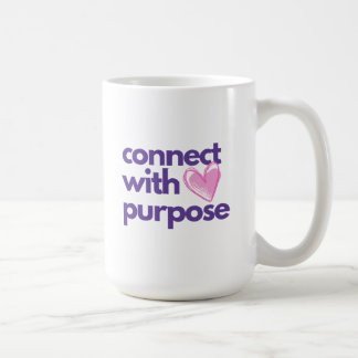 Grote koffie Mok - Connect with Purpose