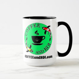 Grote koffie-Mok - Koffie en Koi Mok