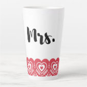 Grote koffie-Mok Latte Mok (Voorkant)