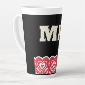 Grote koffie-mok latte mok (Linkerhoek)